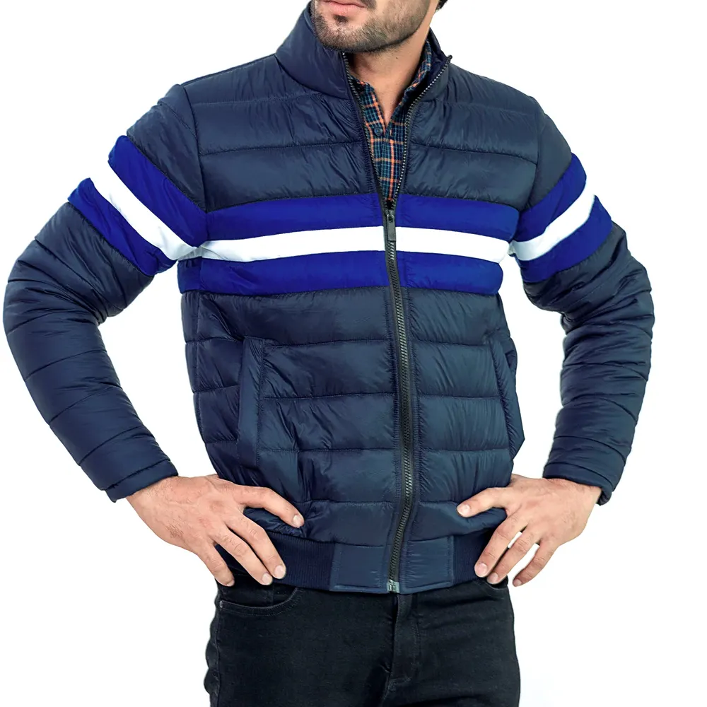 Casaco de inverno com capuz acolchoado para homens, jaqueta com logotipo personalizado, casaco de inverno com capuz, novidade