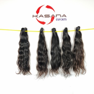 Wholesale 100% Indian Virgin Black Women's Natural Color Straight and <b>Body</b> <b>Wave</b> Styles Hair Bundles Human Hair Extensions - Product Image 6
