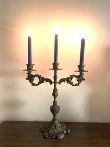 Brass Handmade <b>Gold</b> Coated <b>PILLAR</b> Shape Tabletop <b>Candle</b> Stand for Home Decoration for Valentine's Day Easter Christmas Wholesale - Product Image 3