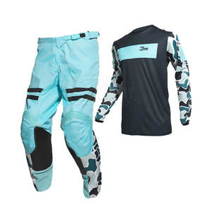 Pantalon et veste de motocross de dernière conception de fabrication professionnelle combinaison de motocross en polyester de course de moto - Product Image 2