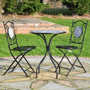 Chaises en fer forgé marocaines faites à la main, sièges de luxe en fer forgé pour l'extérieur et l'intérieur, pour jardin, patio, café, hôtel, fer forgé sur mesure - Product Image 1
