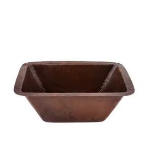 Évier en cuivre fait à la main de haute qualité pour décor de cuisine et de salle de bain - Product Image 2