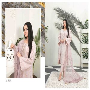 Camisa bordada de Gala para mujer, ropa india y paquistaní sin costuras, Karrandi Banarsi, Dupatta bordado de lujo, Shalwar sin costuras - Product Image 3