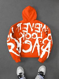 Sweat à capuche pour homme à manches longues, mélange de coton, léger, respirant, haut décontracté, style tendance, streetwear pour la salle de sport ou l'été - Product Image 2