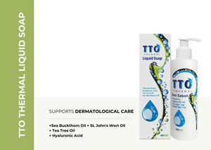 Jabón Líquido Térmico TTO 250ml Blanqueador y Limpiador Profundo para Manos con Aceite de Árbol de Té, Aceite de Espino Amarillo y Ácido Hialurónico - Product Image 2