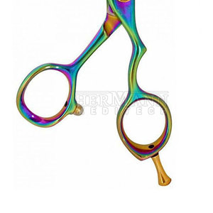 Ciseaux de barbier en acier inoxydable pour une coupe précise, design léger et écologique, fabrication pakistanaise, marque HERMANN MEDITECH - Product Image 3