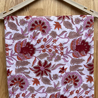 Tissu non tissé en coton imprimé floral, séchage rapide, écologique, poids moyen, pour textiles de maison, robes, sacs, auvents pour garçons