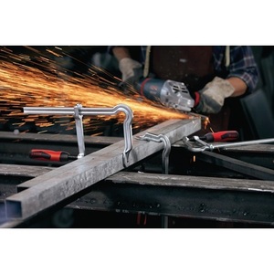 For BESSEY All-Steel OMEGA Screw <b>Clamp</b> 300 mm Clamping Range 140 mm Throat Depth 2-Component Handle - Product Image 4