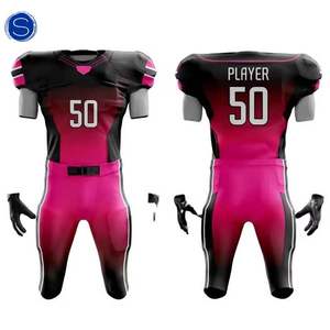 Uniforme de football américain de haute qualité Best-seller Taille XL Sublimation Technique Number Pattern Tops - Product Image 4