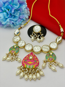 Luxurious Baroque Necklace <b>Set</b> <b>for</b> <b>Women</b> Statement <b>Jewelry</b> Perfect <b>for</b> Weddings, Formal Events, and Timeless Fashion Looks - Product Image 2
