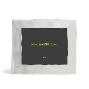 Cadre photo en métal argenté Cadre photo de table décoratif moderne pour la décoration de cadeaux de mariage Cadre photo mémorable - Product Image 2