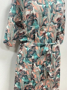Robe Kimono Imprimée en Coton Vintage de Luxe à Motifs Floraux Indiens pour Femmes, Longue Robe de Plage, Couverture de Bain, Vêtement de Nuit, Grande Taille - Product Image 3