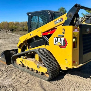 Minicargadora CAT con excelentes condiciones de trabajo certificada usada - Product Image 1