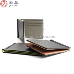 Portefeuille fin pour homme en cuir de vachette, haute qualité, blocage RFID, pince à billets, porte-cartes de crédit - Product Image 2