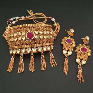 ชุดสร้อยคอทองแดง FBB0047B สร้างสรรค์จริง, โฆษณาหิน Choker ชุดเครื่องประดับที่ดี - Product Image 1