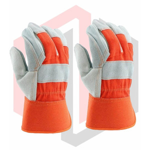 ถุงมือหนังคอตตอนปาล์มทนความร้อนระบายอากาศได้ดีทนทานปรับแต่งความยาวได้ - Product Image 6