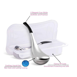Cryo sculptant Globes vente chaude en forme de coeur en acier inoxydable Cryo Stick Facial Ice Cooling Massage Globes outil pour la maison - Product Image 1