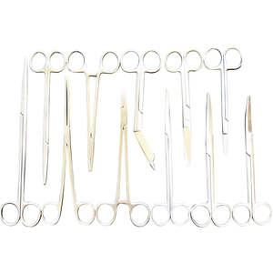 Ensemble de chirurgie générale de haute qualité 100 pièces Instruments chirurgicaux manuels en acier inoxydable - Product Image 2