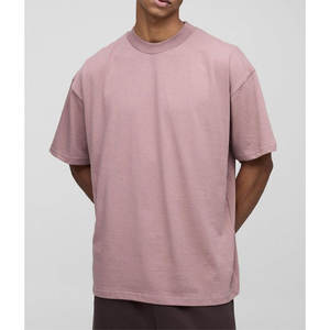 Camisetas ligeras de algodón 100% para hombre, cuello redondo, manga corta, ajuste relajado, ropa de verano, camisetas transpirables antiarrugas - Product Image 1