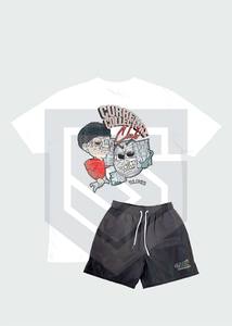 Conjunto de 2 piezas de verano 2025 para hombre, chándal de Fitness informal personalizado con camiseta de manga corta transpirable, pantalones cortos para entrenamiento informal - Product Image 6