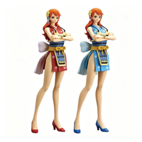 Vente en gros de kimonos officiels sous licence Nami Wano Country Ver. Figurine en PVC, jouet de collection pour les fans de l'emballage d'origine