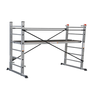 Plataforma de Trabajo Móvil de Aluminio de 2 m de Diseño Europeo Elbe Industry, de Alta Resistencia, para Uso en Exteriores y Almacenes, Fabricada en Turquía - Product Image 1