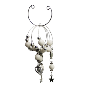 Último diseño de hierro/Cuentas botella decoración anillo níquel Color estilo clásico botella de vino soporte hecho a mano personalizado a granel - Product Image 2