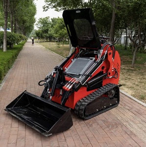 Bon marché Prix Nouveau Hightop Skid Steer Loader Hydraulique Chargeurs frontaux EPA Euro5 HT380 Crawler Skid Steer Loader à vendre - Product Image 3