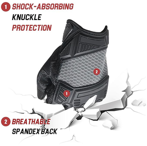 Gants de sécurité résistants aux chocs de haute qualité Produit haut de gamme Gants de travail pour la construction et l'industrie PAR KARIMAN MANUFACTURING - Product Image 3