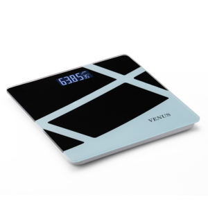 Meilleure balance de salle de bain numérique à piles, économique et durable, 180 kg, en verre trempé massif, type à quatre points, pour la mesure du poids - Product Image 5