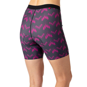 Shorts de cyclisme pour femmes, rembourrés, respirants, séchage rapide, polyester écologique, logo et design personnalisés, impression numérique, vente en gros - Product Image 2