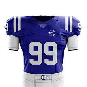 Dernier design d'uniforme de football américain, nouveau style d'uniforme de football américain pour les jeunes, prix de gros - Product Image 3