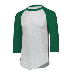 T-shirts unisexes Next Level en tissu tri-mélange à manches 3/4 raglan, t-shirts de baseball unisexes, t-shirts de baseball premium à manches 3/4 unisexes - Product Image 1