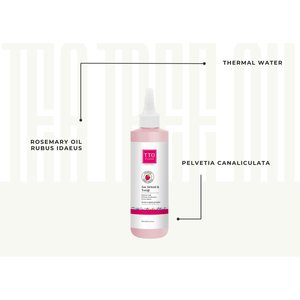 TTO Clinic 200ml Tónico Capilar Desintoxicante y Sérum Equilibrante de pH con Aceite de Romero, Eliminador Natural de Acumulaciones, Hidratante - Product Image 1