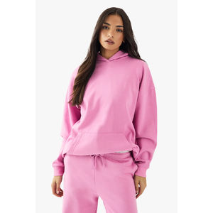 Fabricant de sweats à capuche courts personnalisés utilisant un mélange de coton et de polyester pour le développement de marques de gros et privées - Product Image 3