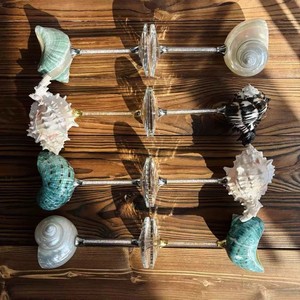 Seashell Wine <b>Glasses</b> for Cocktail Martini Barware or Beach Wedding Decorations and Souvenirs - Product Image 6