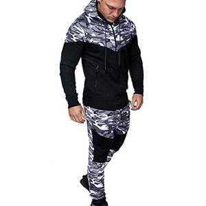 El mejor Material para la venta, traje de moda, chándal de camuflaje paquistaní, chándal de camuflaje de manga larga con estampado de lana - Product Image 2