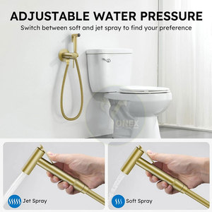 Ducha de Lujo Oculta para Inodoro con Doble Modo de Control, Presión de Agua Ajustable y Sin Fugas, Agua Fría y Caliente - Product Image 5