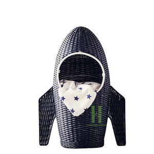 Natural Water Hyacinth Owl Storage <b>Baskets</b> for <b>Kid</b> Eco Friendly Storage <b>Laundry</b> Clothes Customized in Vietnam HNH Craft - Product Image 3