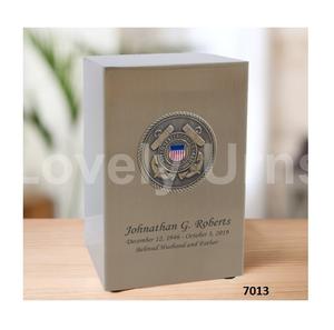 Urna de Metal Estilo Americano, Cilindro de Bronce para Cenizas Humanas, Capacidad de 220 Pulgadas Cúbicas, Diseño Personalizable, con Bolsa de Terciopelo Gratis - Product Image 5