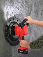 Ponceuse à cloison sèche électrique 1800W sans brosse 380MM Ponceuse à cloison sèche 1200W Ponceuse à paroi sèche pour batterie Makita 18v