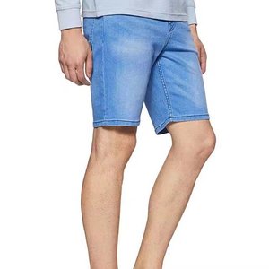 Shorts en jean droits pour hommes respirants et personnalisés, streetwear, haute qualité, logo personnalisé accepté, séchage rapide, style urbain - Product Image 2