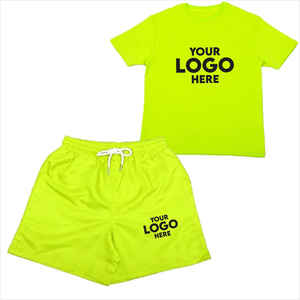 <b>Summer</b> Short Sleeve T <b>Shirt</b> and Matching Shorts Set Two Piece Outfit Twin Set <b>for</b> <b>Men</b> stock. - Product Image 1