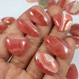 Cabochon de rhodochrosite naturelle pierre précieuse de guérison prix de gros pierre de quartz polie à la main cabines de pierres précieuses - Product Image 6
