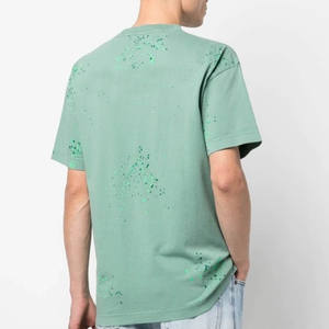 Camisetas de manga corta de gran tamaño personalizadas para hombre 260 GSM Heavyweight 100% algodón estilo Vintage Suelto - Product Image 3