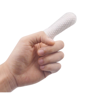 Perro Gato <span class=keywords><strong>Lavado</strong></span> Limpieza bucal Diente Ojos Oreja Pata Toallita <span class=keywords><strong>para</strong></span> dedos Toallitas de limpieza <span class=keywords><strong>para</strong></span> mascotas - Product Image 1