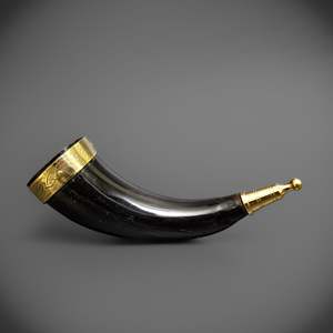 Tasse à corne à boire complexe Sculpture Skill-Artisanat requis avec plateau pour cadeaux d'affaires - Product Image 2