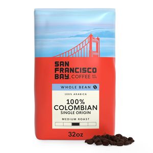 Café de la Bahía de San Francisco - Café en Grano Tostado Medio - 100% Colombiano (bolsa de 2 lb) - Product Image 4