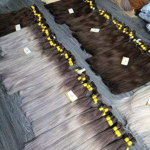 Extensions de cheveux vierges vietnamiens 100% humains de qualité supérieure Minh Khang Premium Hair Bulk, 100g, qualité supérieure - Product Image 2