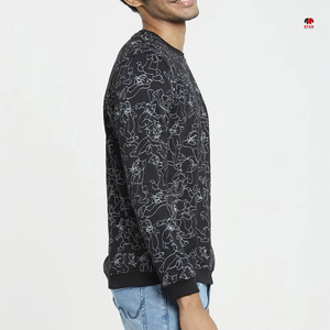 Sudadera para Hombre, Personalizada, Bordada, Lisa, Extra Grande, Estilo Vintage, de Algodón, Informal, Moderna, Holgada, Básica, Retro - Product Image 5